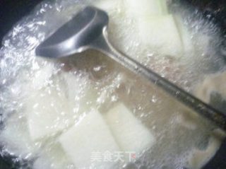 腊鸡腿冬瓜汤的做法步骤：6
