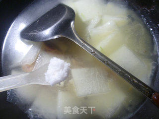 腊鸡腿冬瓜汤的做法步骤：7