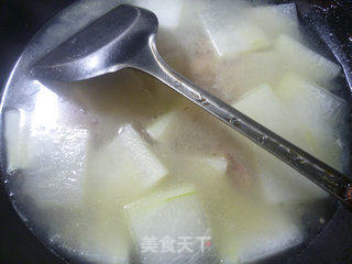 腊鸡腿冬瓜汤的做法步骤：8