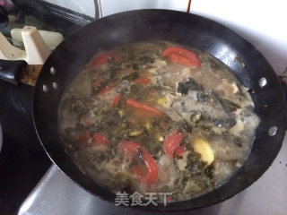 泡菜酸菜鱼的做法步骤：6