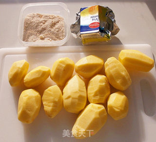 黄油烤土豆的做法步骤：1