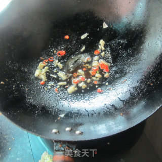 野天椒北瓜丝的做法步骤：3