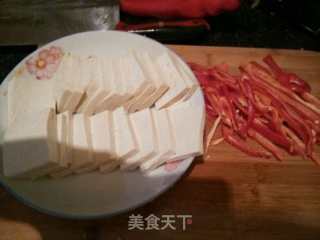 香煎豆腐的做法步骤：2
