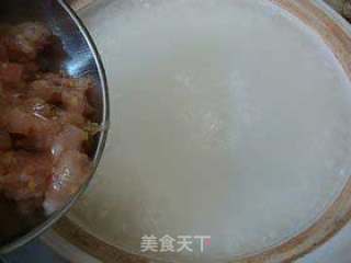 暖身养胃粥----【豌豆尖鸡肉粥】的做法步骤：4