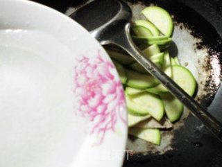 肉片炒西葫芦的做法步骤：7