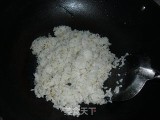 干贝蛋白炒饭的做法步骤：7