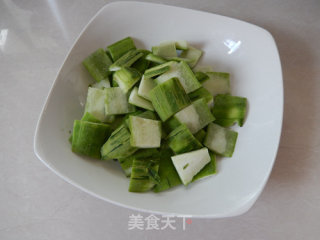 丝瓜皮炒鸡蛋的做法步骤：4