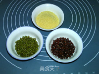 红绿双豆小米粥的做法步骤：1