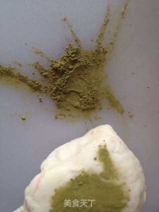 绣球馒头的做法步骤：4