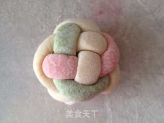 绣球馒头的做法步骤：12