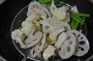 香锅素什锦 ——自炒酱料味更香的做法步骤：9