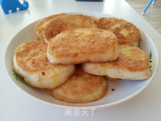 营养早餐之——黄金馒头烤肠组合的做法步骤：6