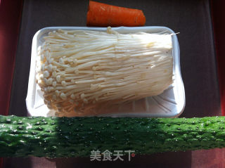 鲜烩三丝的做法步骤：1