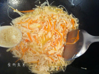 鲜烩三丝的做法步骤：7