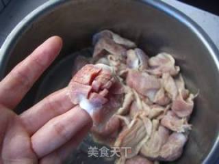 盐水肫花的做法步骤：2