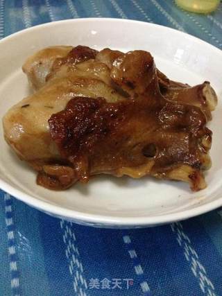 无油平底锅蚝油鸡腿的做法步骤：5