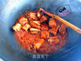C妈私房之选——爽口不腻的茄汁排骨的做法步骤：4