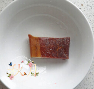 腊肉炒面的做法步骤：1
