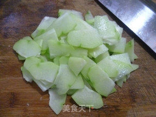 红椒炒佛手瓜的做法步骤：6
