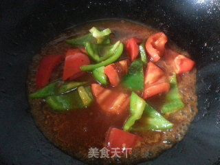 蜜桔咕噜肉的做法步骤：8