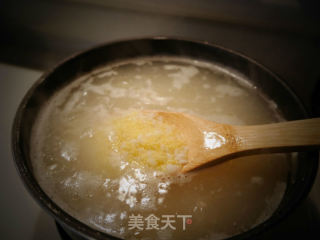清淡养生枸杞小米粥的做法步骤：3