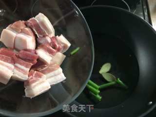 千张结（百叶结）烧肉-详细步骤的做法步骤：4