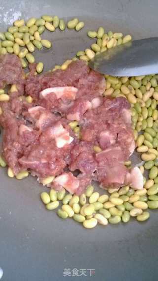 肉末炒黄豆的做法步骤：4