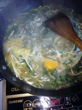 肉丝热烫面的做法步骤：6