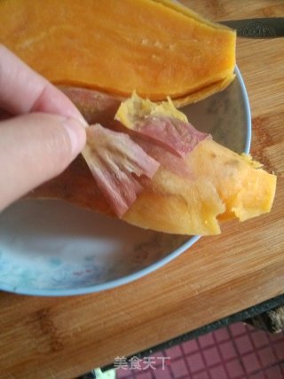 红薯饼的做法步骤：4