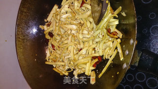 香干韭菜的做法步骤：6