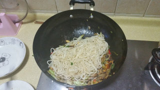 肉丝炒面的做法步骤：9