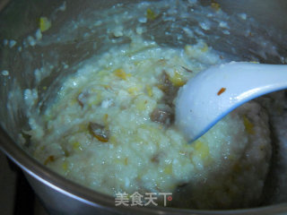 与KFC媲美~牛肉蛋花粥的做法步骤：5