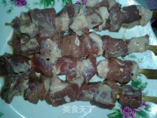 清香羊肉串的做法步骤：5