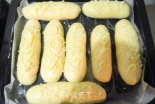 肉松排包的做法步骤：6