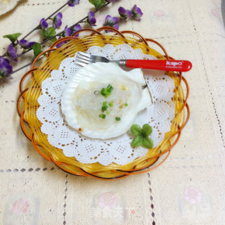 蒜蓉粉丝蒸扇贝的做法步骤：9
