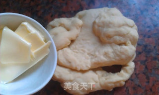 网纹奶香包的做法步骤：2