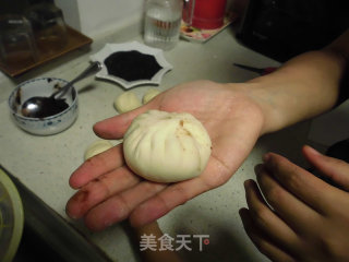 小刺猬豆沙包的做法步骤：5