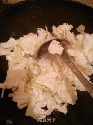 剁椒手撕包菜的做法步骤：3