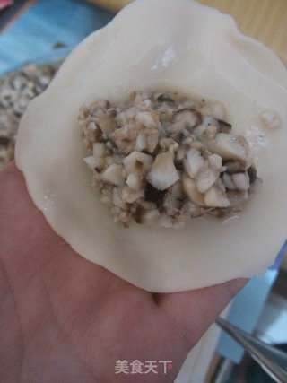 香菇肉馅饺子的做法步骤：7