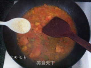 经典早餐—【番茄鸡蛋面】的做法步骤：7