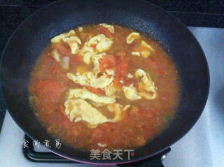 经典早餐—【番茄鸡蛋面】的做法步骤：9