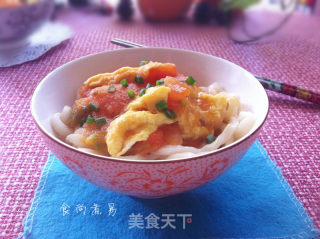 经典早餐—【番茄鸡蛋面】的做法步骤：11