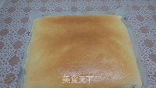 抹茶蛋糕卷的做法步骤：9
