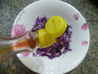 酸辣紫甘蓝的做法步骤：9