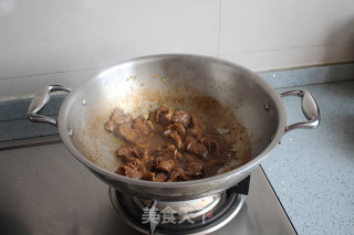茭白炒肉的做法步骤：8