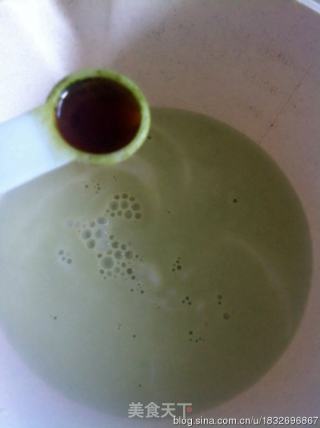 绿茶口味意式奶冻－Green tea panna cotta的做法步骤：7
