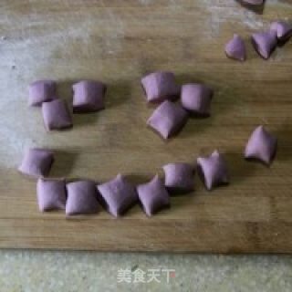 紫薯玫瑰花的做法步骤：3