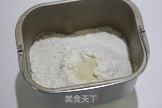 面包机做奶酥土司的做法步骤：2