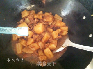 牛腩炖萝卜的做法步骤：14