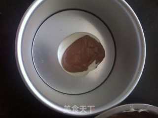 斑马纹戚风蛋糕的做法步骤：16
